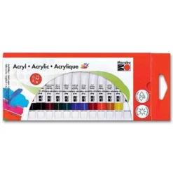 Akryylivärilajitelma 12x12ml Marabu