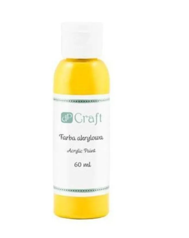 Akryyliväri 60ml DPC- keskikeltainen