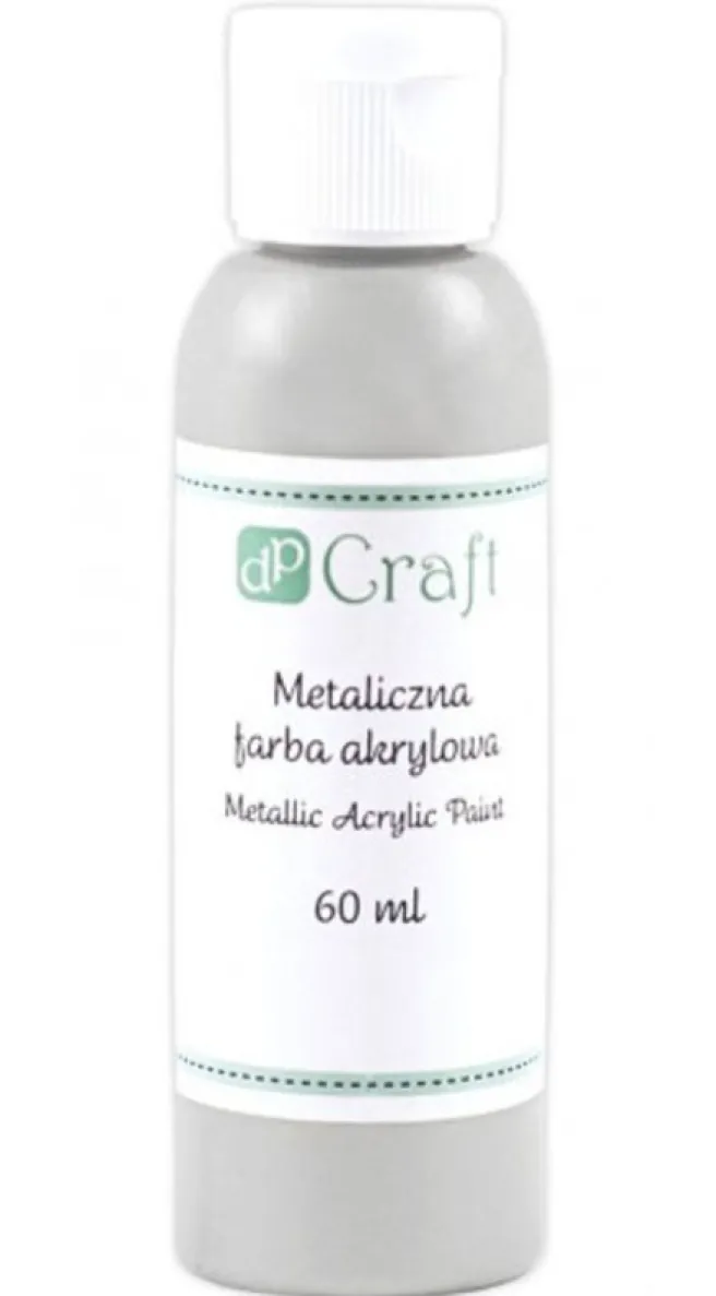 Akryyliväri 60ml DPC- metallihopea