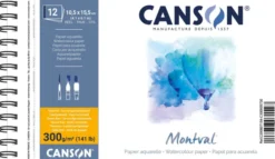 Akvarellilehtiö 10,5x15 Canson Montval - Cold Pressed