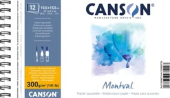 Akvarellilehtiö 10,5x15 Canson Montval - Cold Pressed