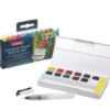 Akvarellivärit 12 nappia Derwent - Inktense Set 02