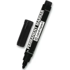 Centropen Marker musta huopakynä 2,5mm - Pyöreä kärki
