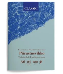 Classic Luonnosvihko A6 120g 24 sivua Drawing