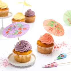 Cocktailvarjot Rico Design - Floral