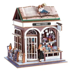 Diorama koottava pienoismalli Buki - Kirjakauppa
