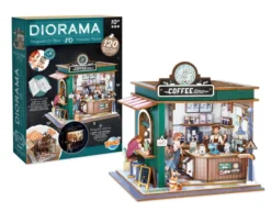 Diorama koottava pienoismalli Buki - Kahvila