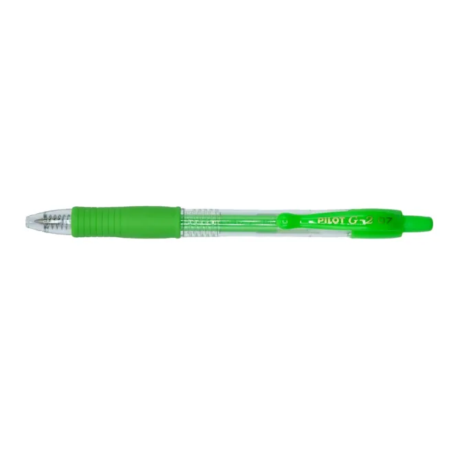 Geelikynä Pilot - G2 0,7 Neon Green