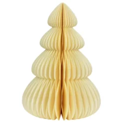Joulukoriste Wurm - Honeycomb Christmas tree white, small