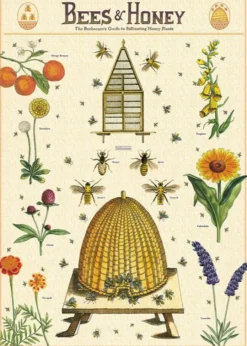 Juliste Cavallini - Bees & Honey 2