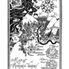 Juliste Muumi 24x30 - Map of Moominvalley