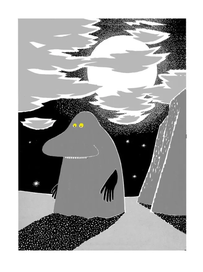 Juliste Muumi 24x30 - Mörkö