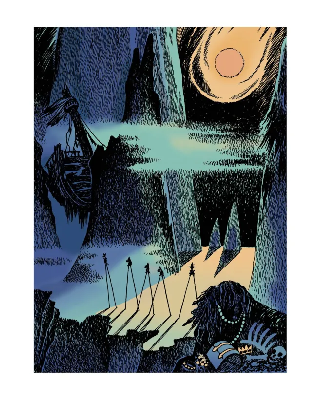 Juliste Muumi 24x30 - Pyrstötähti
