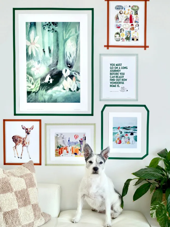 Juliste Muumi 50x70 - Suuri Tuhotulva