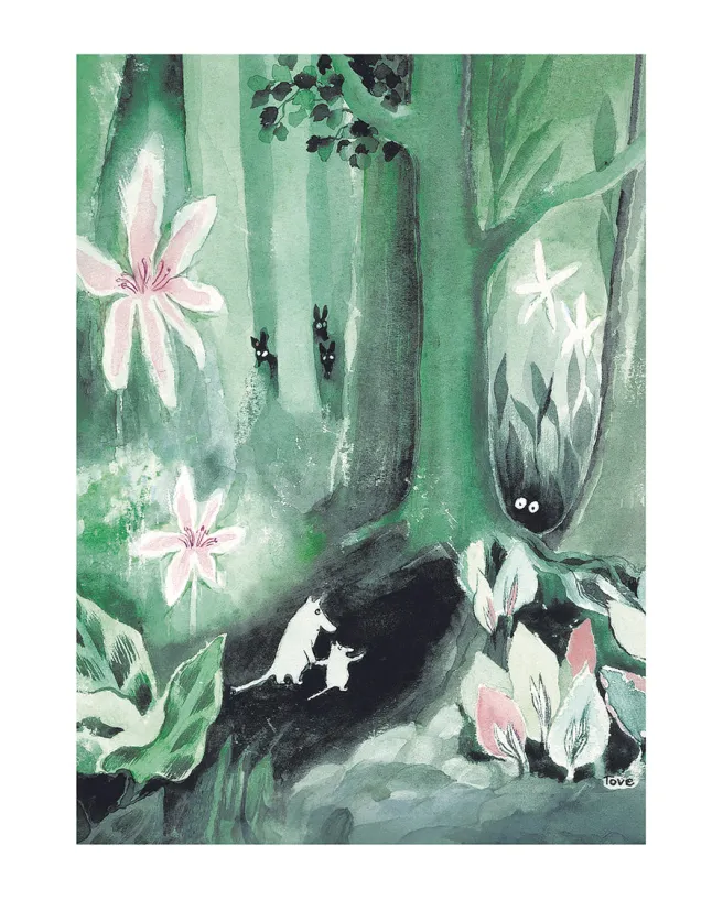 Juliste Muumi 24x30 - Suuri tuhotulva
