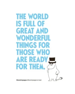 Juliste Muumi 24x30 - Wonderful Things