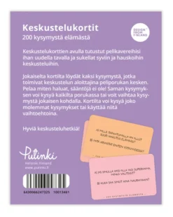 Keskustelukortit Putinki - 200 kysymystä elämästä