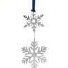 Koriste Pluto Design - Snow, silver