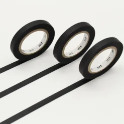 Koristeteippi MT - 3 Rolls/Set Matte Black