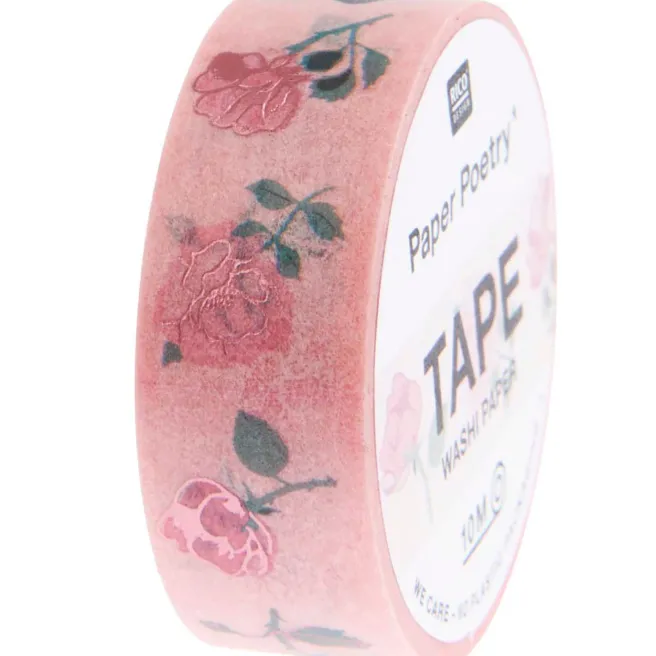 Koristeteippi Paper Poetry - Roses