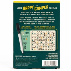 Korttipeli Professor Puzzle - Happy Camper