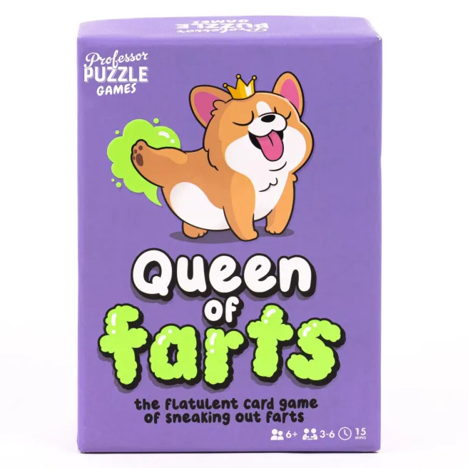 Korttipeli Professor Puzzle - Queen of Farts
