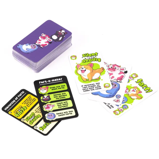 Korttipeli Professor Puzzle - Queen of Farts