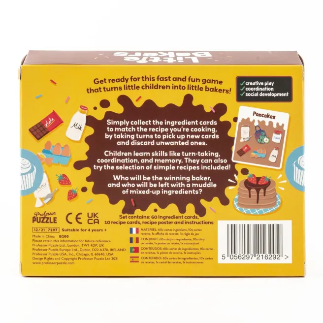 Korttipeli Professor Puzzle - Little Bakers
