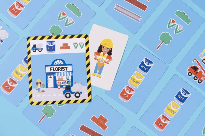 Korttipeli Professor Puzzle - Little Builders