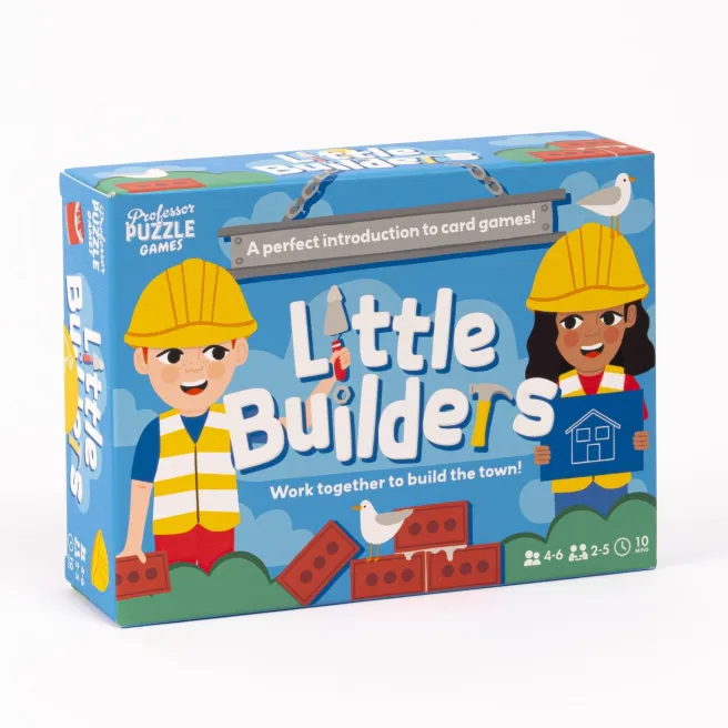 Korttipeli Professor Puzzle - Little Builders
