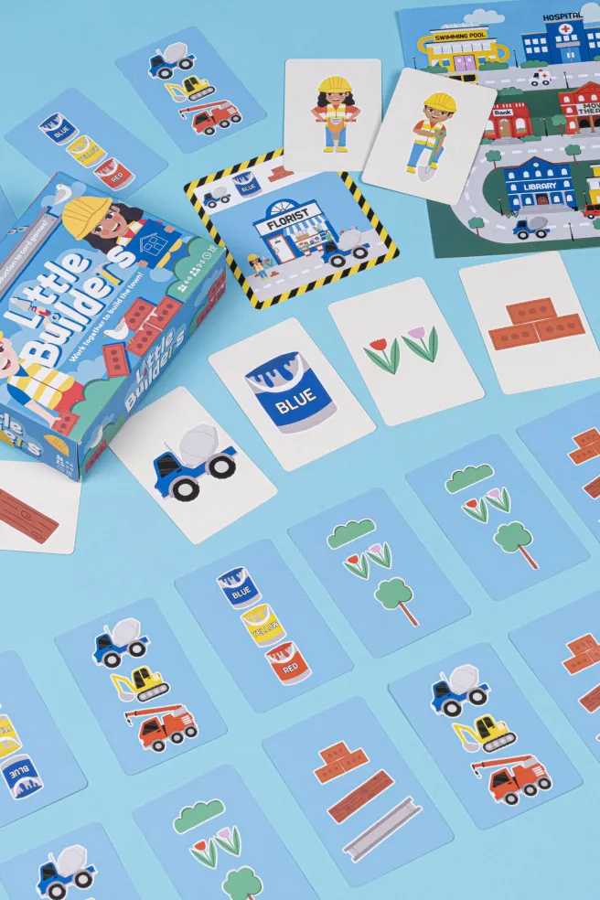 Korttipeli Professor Puzzle - Little Builders