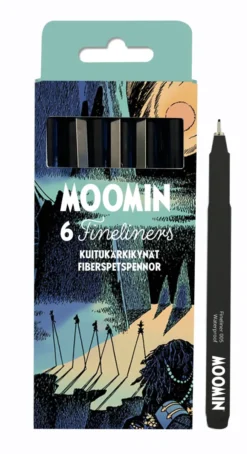 Kuitukärkikynät Muumi 6 kpl
