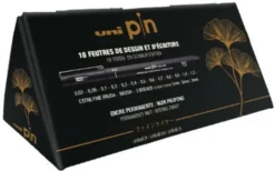 Kuitukärkikynä Uni Pin - 18kpl lahjarasia