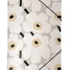 Kulmalukkokansio Marimekko Unikko harmaamusta