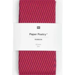 Lahjanauha Paper Poetry - Stripes Diagonal Red