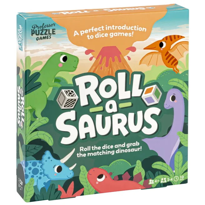 Lautapeli Professor Puzzle - Rolasaurus
