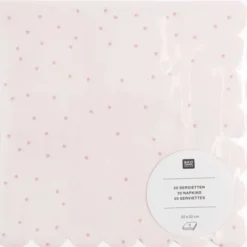 Lautasliina 20 kpl Rico Design - Powder Pink