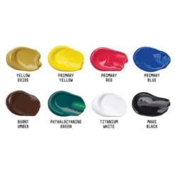 Liquitex Basics Acrylic Set 8x75ml, akryylilajitelma