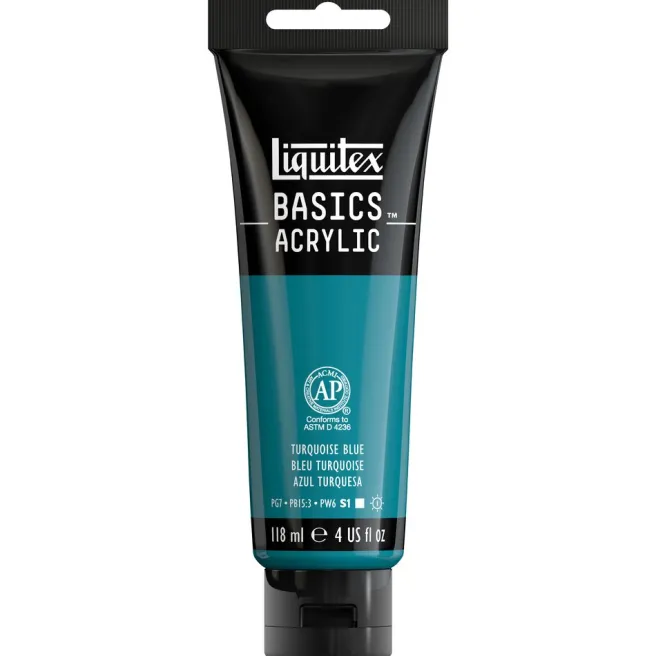 Liquitex Basics 118ml akryyliväri - 46 Turquoise Blue