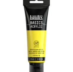Liquitex Basics 118ml akryyliväri - 159 Cadmium Yellow Light Hue