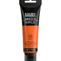 Liquitex Basics 118ml akryyliväri - 720 Cadmium Orange Hue