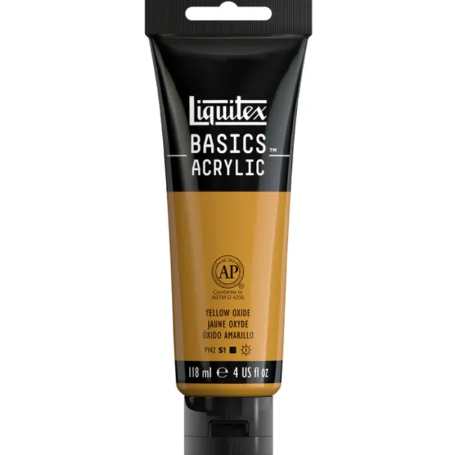 Liquitex Basics 118ml akryyliväri - 416 Yellow Oxide