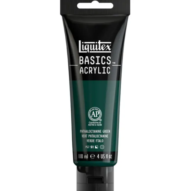 Liquitex Basics 118ml akryyliväri - 317 Phthalocyanine Green