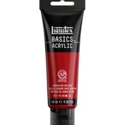 Liquitex Basics 118ml akryyliväri - 311 Cadmium Red Deep Hue
