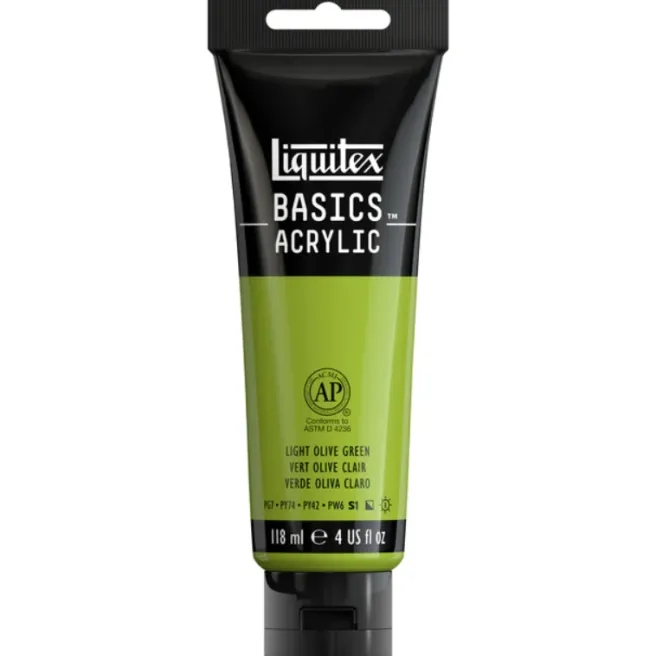Liquitex Basics 118ml akryyliväri - 218 Light Olive Green