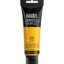 Liquitex Basics 118ml akryyliväri - 163 Cadmium Yellow Deep Hue
