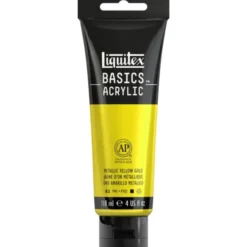 Liquitex Basics 118ml akryyliväri - Metallic Yellow Gold