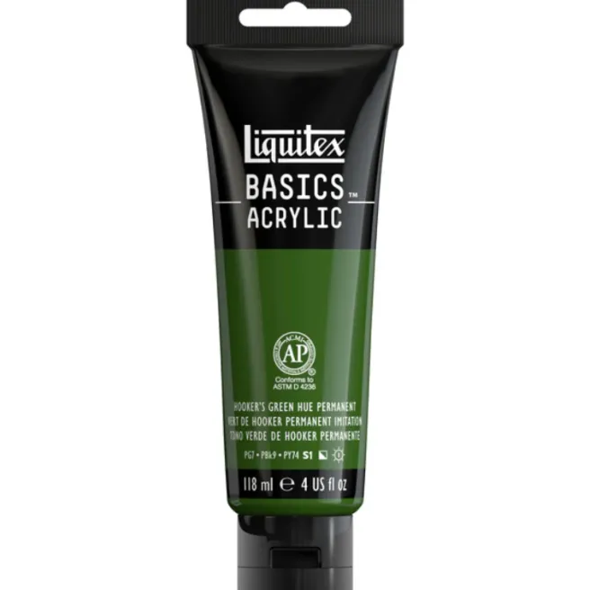 Liquitex Basics 118ml akryyliväri - 2224 Hooker's Green Hue Permanent