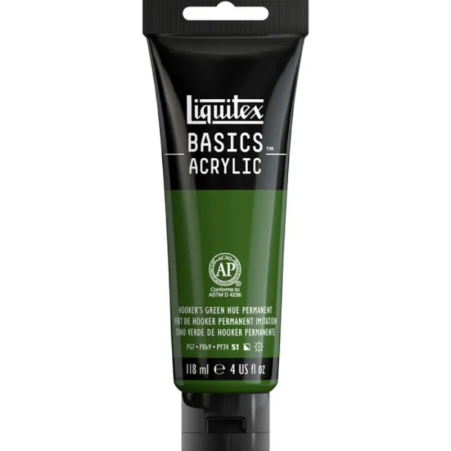Liquitex Basics 118ml akryyliväri - 2224 Hooker's Green Hue Permanent