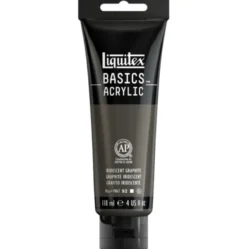 Liquitex Basics 118ml akryyliväri - 049 Iridescent Graphite, metallihohto